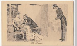 Comic; His Dance PPC, Pictorial Comedy No 87, By Henderson, Unposted