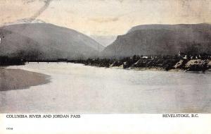 Revelstoke British Columbia Canada Columbia River Jordan Pass Postcard J64449