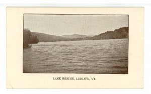 VT - Ludlow. Lake Rescue ca 1900