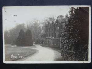 Oxfordshire Cotswold GREAT TEW MANOR HOUSE - Old RP Postcard by Frank Packer