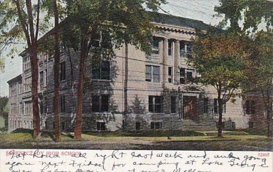 High School Schenectady New York 1907