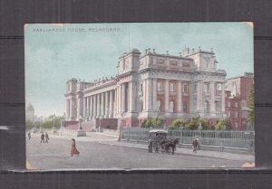 VICTORIA, MELBOURNE, PARLIAMENT HOUSE, c1910 ppc., unused.