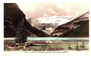 Alberta , Lake Louise and Victoria Glacier