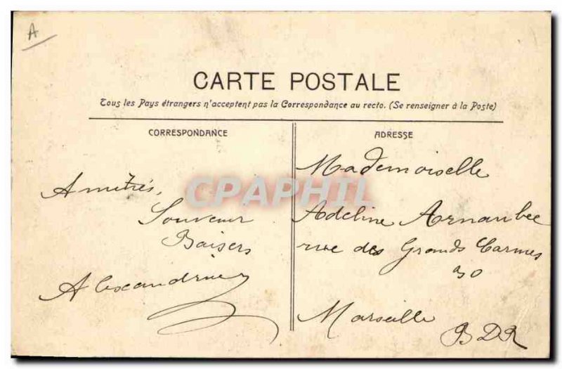 Carte Postale Ancienne Poste Toulon