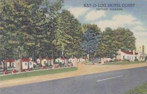 Alabama Dothan Kat O Log Motel Courts