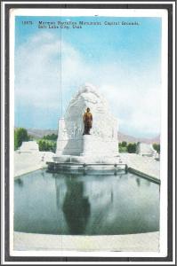 Utah, Salt Lake City Mormon Battalion Monument - [UT-013]
