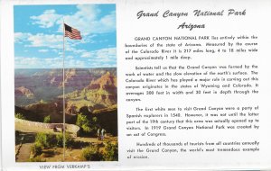 US unused Grand Canyon, Arizona. 14 pica. Postcard Souvenir Folder.  Very nice.