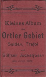 Kleines Album Ortler Gebiet Suiden Trafoi Sweden 16x Photo Book