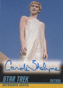 Carole Shelyne Star Trek Original Series Autograph A244 Card