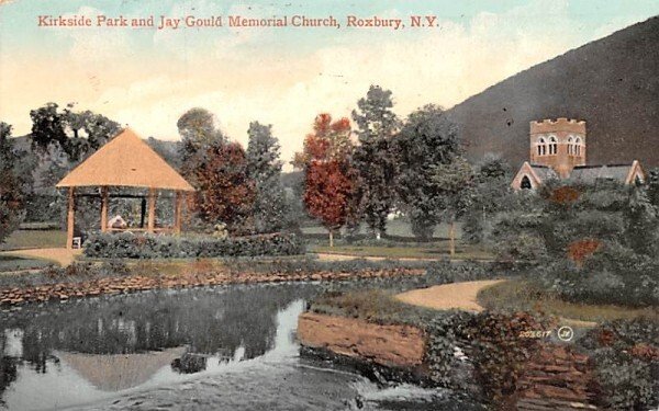 Kirkside Park & Jay Gould Memorial Church in Roxbury, New York