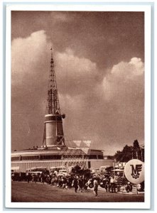 c1920's A View of Area of Poznan International Fair Western Poland Postcard