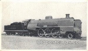The Delaware and Hudson Railroad Train Locomotive  Steam Engine Unused crease...