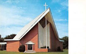 Manchester Iowa Our Saviors Lutheran Church Vintage Postcard J64197