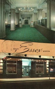 Hotel Essex South Station Lounge & Bar Boston Massachusetts MA Vintage Postcard