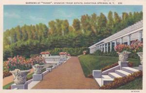 New York Saratoga Springs Gardens At Yaddo Spencer Trask Estate 1...