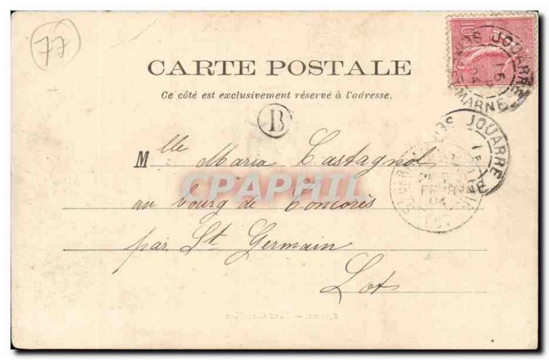 Meaux - Cornillon Bridge Old Postcard