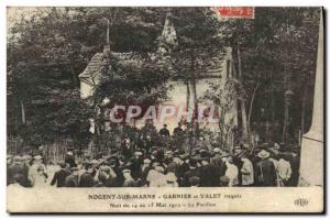 Old Postcard Nogent sur Marne Garnier and Valet Night of 14 to 15 May 1912 Pa...