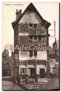 Postcard Old PAIMPOL old house