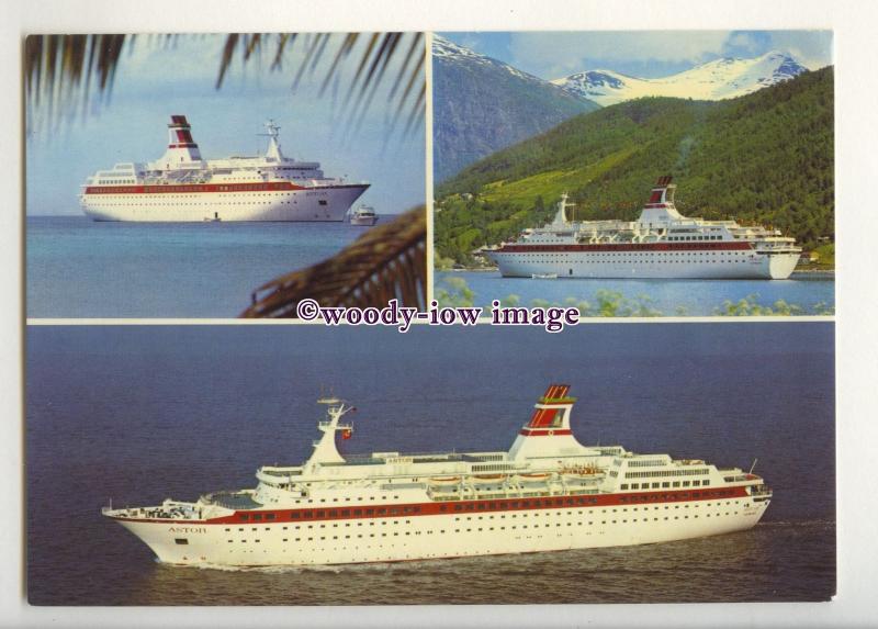 LN1638 - Hadag Cruise Line Liner - Astor - postcard