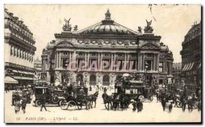 Paris Old Postcard the & # 39opera