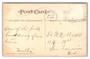 Elks Home Reno Nevada NV 1907 DB Postcard V4