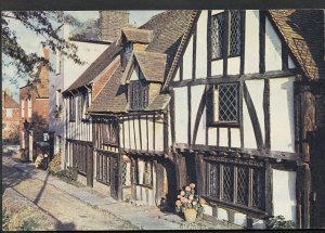 Sussex Postcard - Old Houses, Rye  LC3161