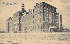 LOUISVILLE KENTUCKY~ST ANTHONY HOSPITAL~ROTOGRAPH PHOTO POSTCARD