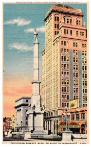 Georgia  Augusta Confederate Monumant , Broad street