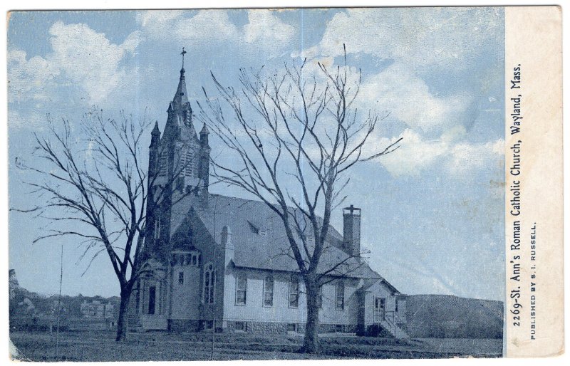 Wayland, Mass, St. Ann's Roman Catholic Church