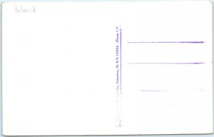 c1920s Gory Stolowe, Poland RPPC Wodospad Waterfall Forest Stream Bridge A347