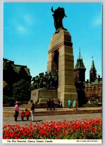 The War Memorial, Ottawa, Ontario, Canada, Chrome Postcard #2