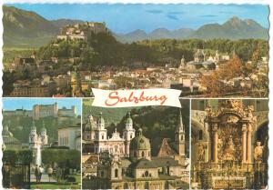 Austria, Salzburg, 1969 used Postcard