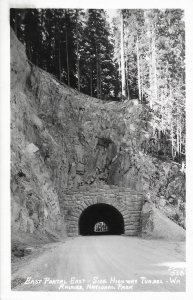 RPPC: East Portal, East Side Highway Tunnel, WA, mint Ellis #518 (PC1649)