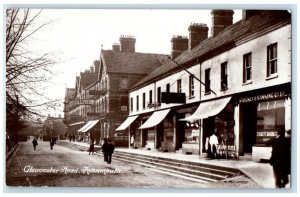 1913 Gloucester Road View Avonmouth Bristol England UK RPPC Photo Postcard