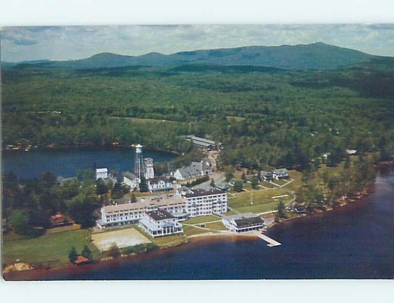 Pre-1980 ADIRONDACKS - INN MOTEL Between Saranac & Tupper Lake NY c5867-23