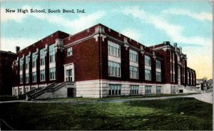 South Bend, Indiana - A view of the New High School - in 1917