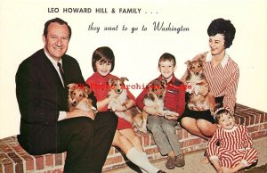 Political Postcard, Greenville, South Carolina, 4th District, Leo Howard Hill