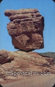 Balanced Rock - Garden of the Gods, Colorado CO  