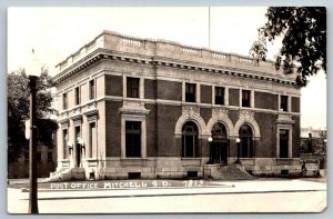 RPPC Post Office  Mitchell  South Dakota  Postcard