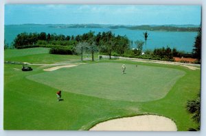 Bermuda Postcard Belmont Hotel Golf Club Hamilton Harbour c1950's Unposted