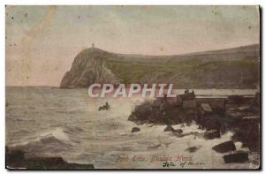 Postcard Old Port Erin Bradda Head