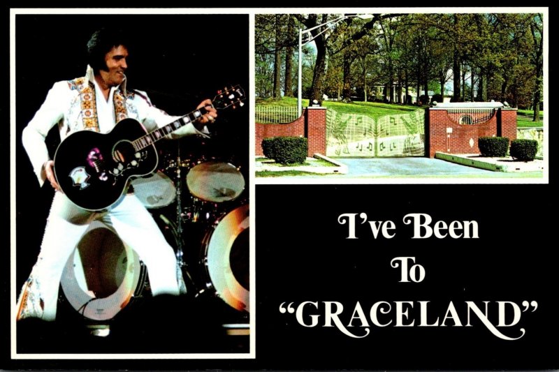 Tennessee Memphis Graceland Entrance Gate Elvis Presley's Home