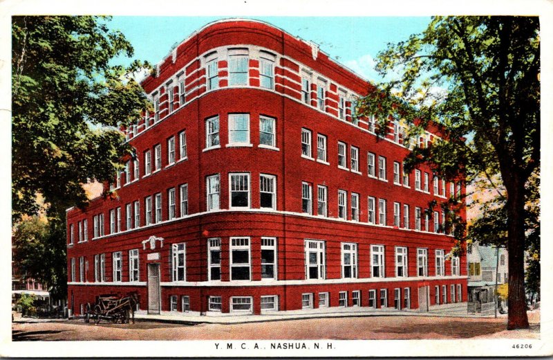 New Hampshire Nashua Y M C A Building 1932 Curteich