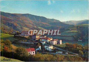 Postcard Modern Vue Generale on Biriatou Basque Country Village Frontiere Fra...