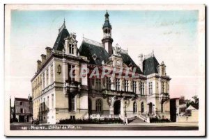 Old Postcard Niort The City Hotel