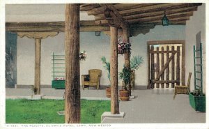 USA The Placita EL Ortiz Hotel Lamy New Mexico Vintage Postcard 07.19