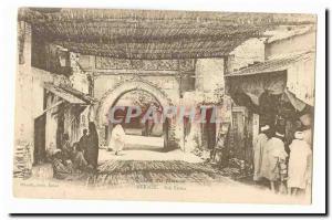 Morocco Old Postcard Meknes Bab Brima