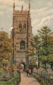 Vintage Postcard The Bell Tower Fortress Historical Building and Landmark