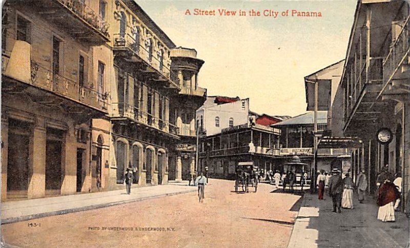 Street View Panama Unused 