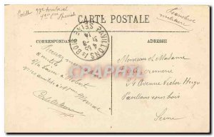 Old Postcard Auxerre Clock